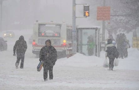 The most snow in a single day for capital cities in Canada