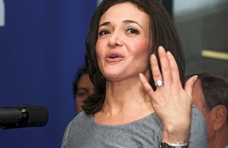 Sheryl Sandberg ignites a firestorm as she calls on working women to 'lean in'