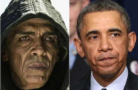 President Obama has a Devil lookalike on a History Channel miniseries