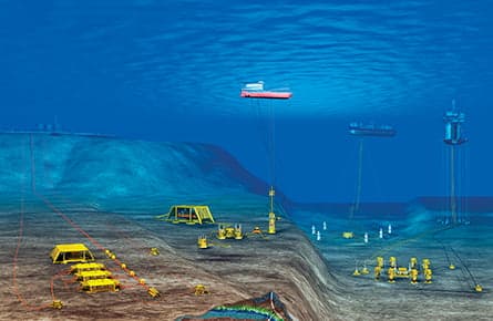The latest move in offshore drilling: oil rigs on the ocean floor