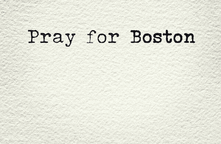'Mom, I'm safe' — #PrayForBoston