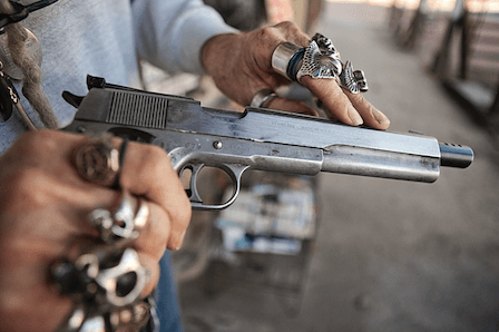 A road trip to gun country results in a book