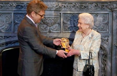 Queen Elizabeth gets film and television award, lauded for Bond girl role in Olympics