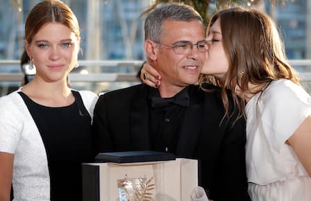 Landmark lesbian romance wins Palme d'or at Cannes