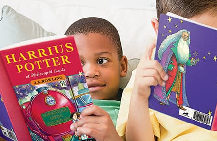 Harrius Potter and the Latin revival