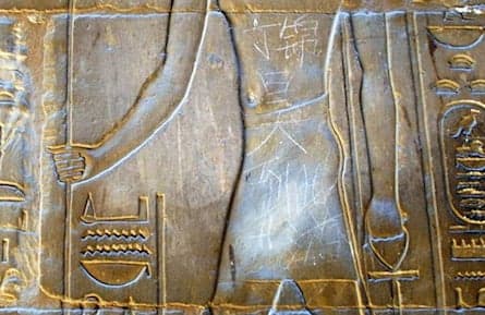 Why you shouldn't write your name on the ancient Egyptian Luxor temple