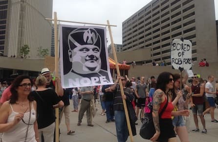 Rob Ford rally: an exercise in venting