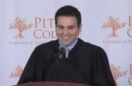 Advice to graduates: don't become the old gay judge