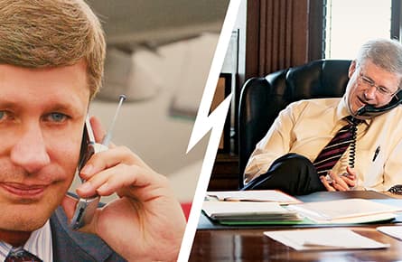Exclusive: Stephen Harper 2013 talks to Stephen Harper 2005
