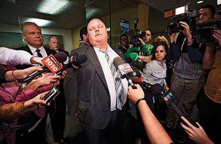 The media vs. Rob Ford: Barbara Amiel explains why the war is over the top