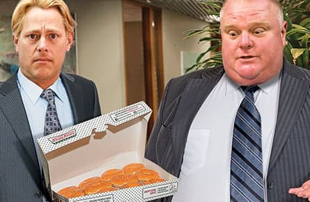 So you’ve come to work for Rob Ford