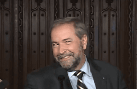 Tom Mulcair: Does this man look angry?