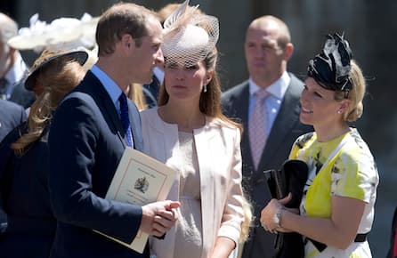 Royal fashion on parade at the Queen's coronation anniversary