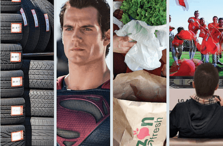 Tires for rent and Superman's pre-box office profits