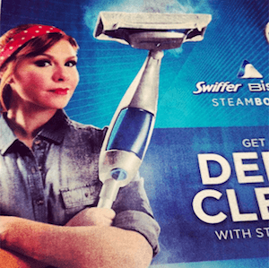 Swiffer backtracks after using iconic feminist image to promote new mop