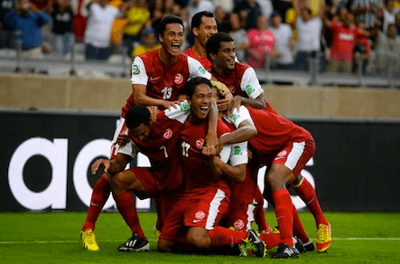 GOOOOOOAAAAAALLLL Tahiti! ... Wait, Tahiti?!
