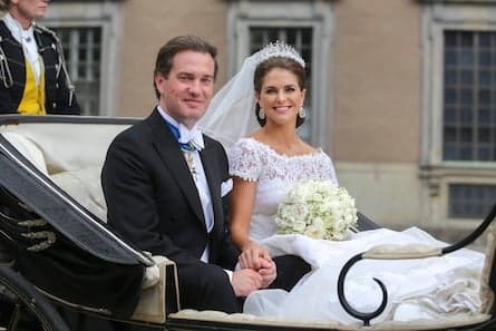 Princess Madeleine marries at storybook wedding in Stockholm