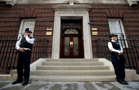Kate's in labour, in hospital. It's official.