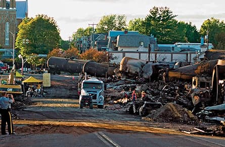 Moving oil by rail: unsafe at any speed?