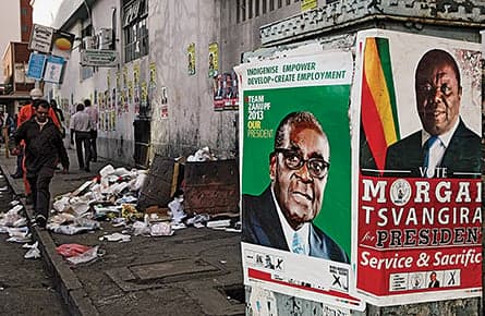 Robert Mugabe tightens his grip in Zimbabwe
