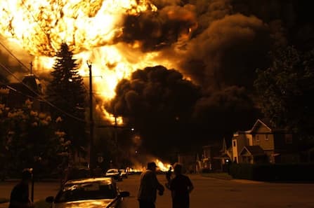 Year in Pictures 2013: Photos from Lac-Megantic