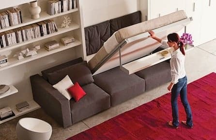 The Murphy bed gets a makeover