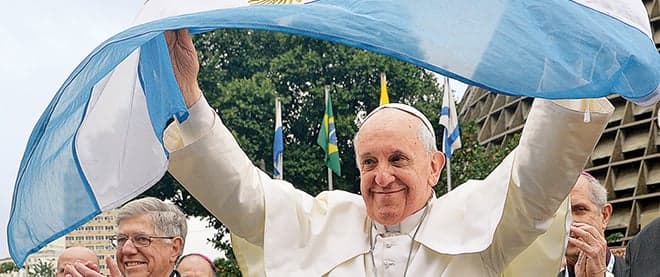 The pope’s outspoken politics