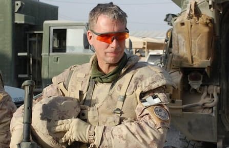 Justin Trudeau and General Leslie