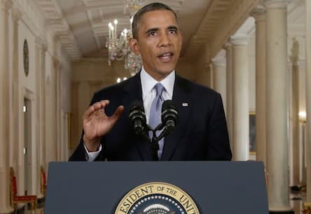 About Obama's Syria address