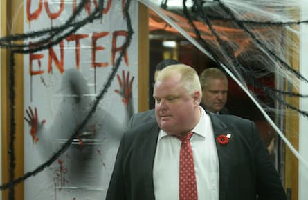 Toronto police chief avoids saying 'Rob Ford' in conference about video