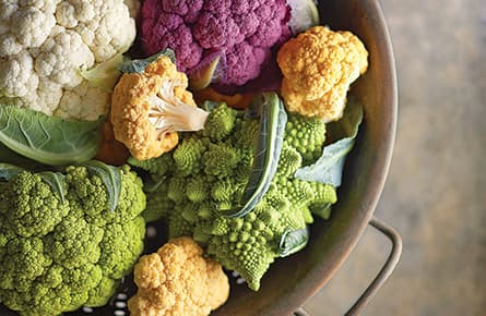 Out: Kale. In? Cauliflower