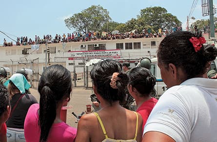 Tunnels packed with drugs discovered in Venezuela prison sweep