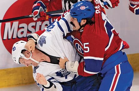 The real danger in hockey
