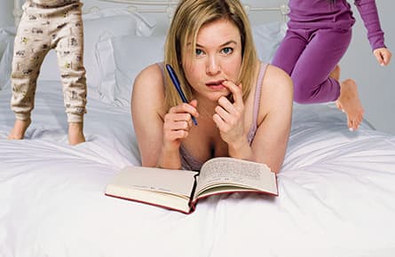 Bridget Jones grows up, sort of