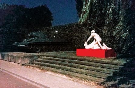 Polish artist Jerzy Bohdan Szumczyk's monument to hate