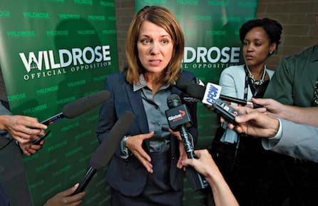 In Alberta politics, it's out with the wild and in with the mild