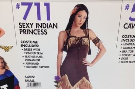 Sexy Indian Princess costumes for sale on campus