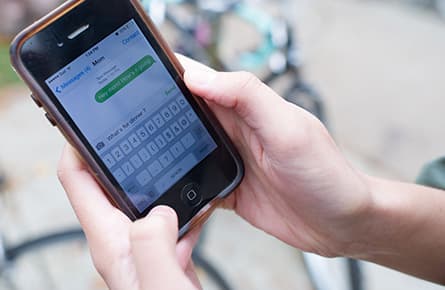 Cut the digital 'tether.' Stop texting mom!