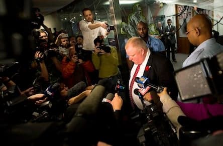 Watch Toronto Mayor Rob Ford's announcement live
