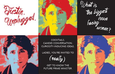 The problem with Trudeau's ladies night