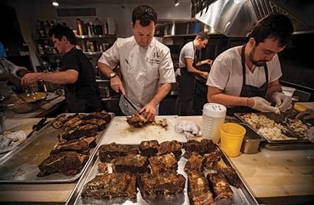 Jacob Richler cooks in the kitchen from hell
