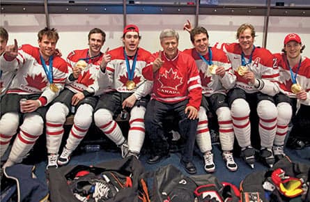 Stephen Harper on hockey's problems and his secret life as an author