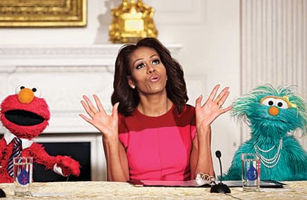 Elmo goes to the White House, while BlackBerry sours on Thorsten Heins