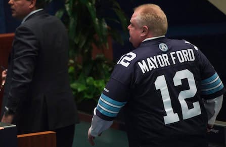 Argos distance football team from Rob Ford after lewd comments