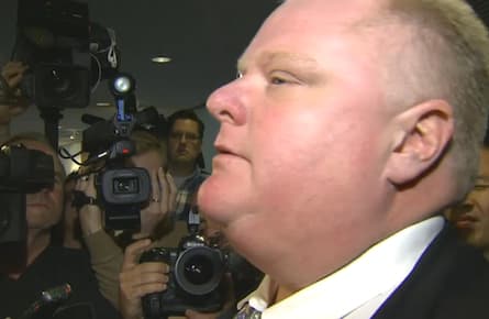 Toronto Mayor Rob Ford won't step down after crack cocaine admission