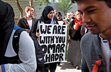 Omar Khadr sues for $60 million
