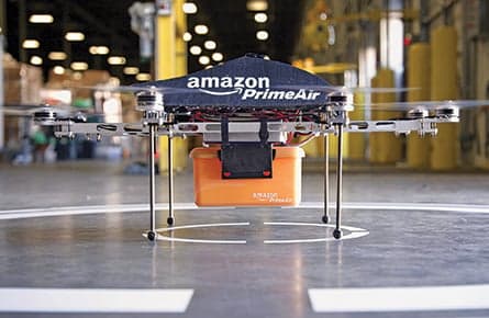 Amazon’s sky-high drone plan