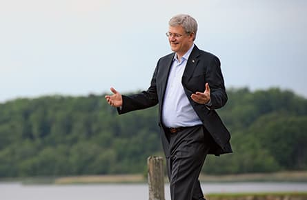 Stephen Harper: eight years