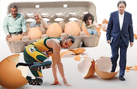 Bad eggs, featuring Vladimir Putin, George Zimmerman and several terrorists