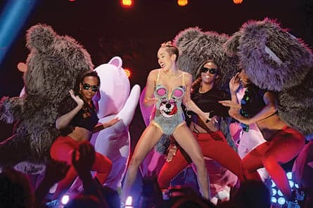 How rare: Miley Cyrus, a female pop star unafraid of being ugly